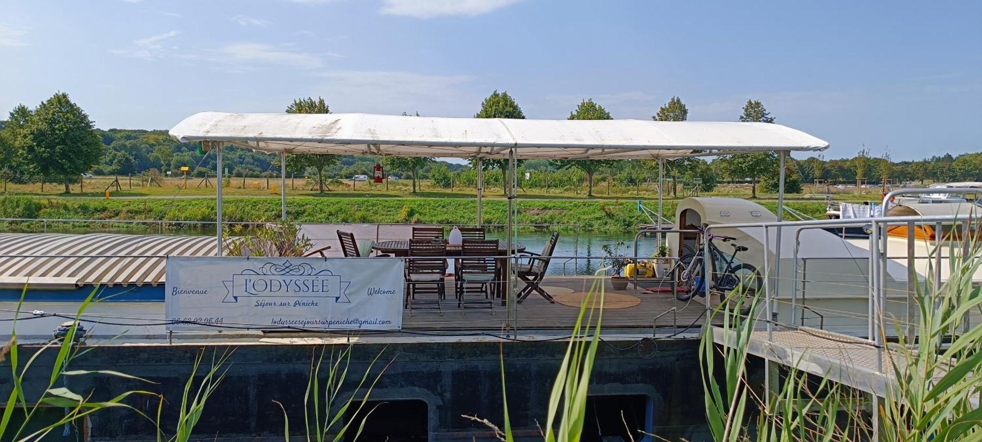 Odyssee Gite Sur Peniche Saint-Valéry-sur-Somme Zewnętrze zdjęcie